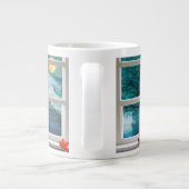 ハロウィーン子猫のブーティナイトジャンボマグ ジャンボコーヒーマグカップ (裏面)