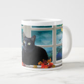 ハロウィーン子猫のブーティナイトジャンボマグ ジャンボコーヒーマグカップ (正面右)