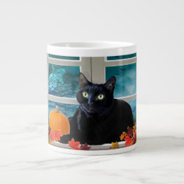 ハロウィーン子猫のブーティナイトジャンボマグ ジャンボコーヒーマグカップ