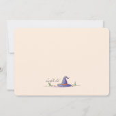 ハロウィーン子猫フォト招待状 招待状 (裏面)