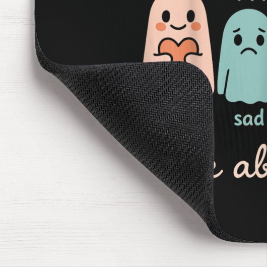 ハロウィーン学校心理学者シャツドン幽霊 マウスパッド (コーナー)