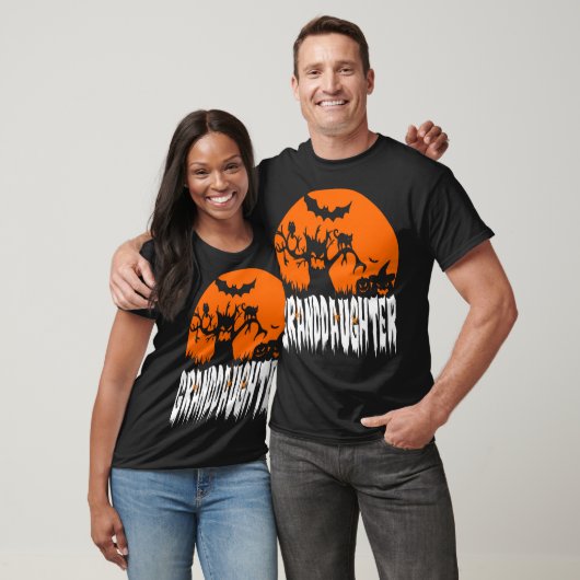 ハロウィーン孫娘ホラー31日10月プレゼント Tシャツ (ユニセックス)