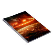 ハロウィーン宇宙船 ノートブック (右側)