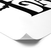 ハロウィーン実験室科学 ポスター (角)