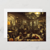 ハロウィーン実験室 ポストカード (正面/裏面)