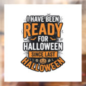 ハロウィーン対応ビンテージの不気味なTシャツデザイン_1 ウィンドウサイン (シート2)