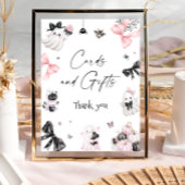 ハロウィーン小さなブーブベビーシャワーカードとギフト ポスター