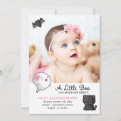 ハロウィーン小さなブー幽霊 – ベビーガール誕生 (正面)