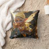 ハロウィーン小妖精や小人 クッション (ブランケット)