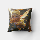 ハロウィーン小妖精や小人 クッション (裏面)