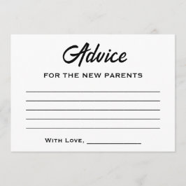 ハロウィーン少しブーはほとんど赤ちゃんシャワーが必要 アドバイスカード