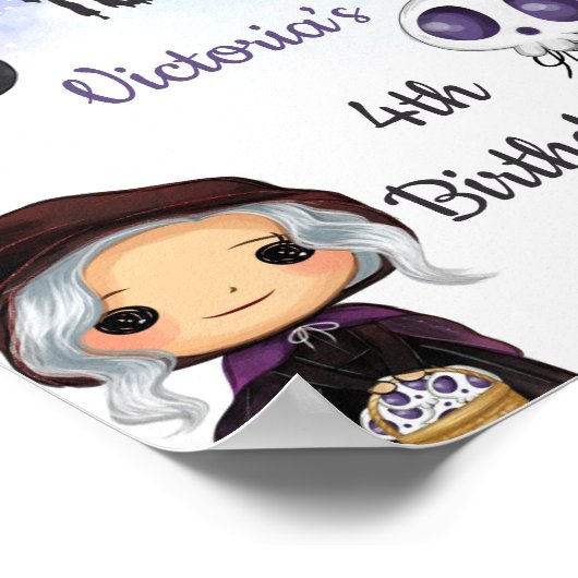 ハロウィーン屋外シンボルや象徴 ポスター (角)