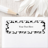 ハロウィーン差出人住所ラベル ラベル (インサイチュ)