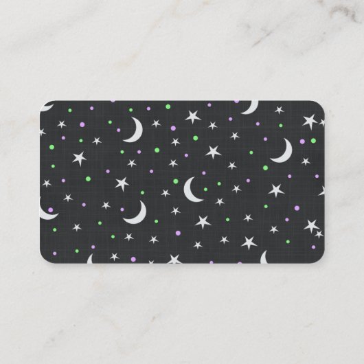 ハロウィーン幽霊おむつラッフル エンクロージャーカード (裏面)