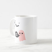 ハロウィーン幽霊かわいい不気味コーヒーマグ コーヒーマグカップ (正面左)