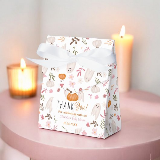 ハロウィーン幽霊かわいい赤ちゃん感謝していシャワーあなた フェイバーボックス