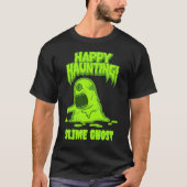 ハロウィーン幽霊が再び怖がらせる Tシャツ (正面)