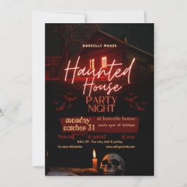 ハロウィーン幽霊たちスプロック誕生日パーティー 招待状