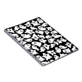 ハロウィーン幽霊たちノート ノートブック (右側)