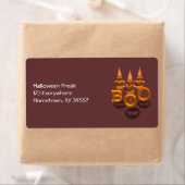 ハロウィーン幽霊たちブック ラベル (インサイチュ)