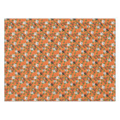 ハロウィーン幽霊たち幽霊のよく出るカボチャパッチ テーブルクロス (正面(横))