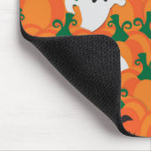 ハロウィーン幽霊たち幽霊のよく出るカボチャパッチ マウスパッド (コーナー)