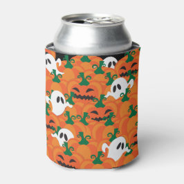 ハロウィーン幽霊たち幽霊のよく出るカボチャパッチ 缶クーラー