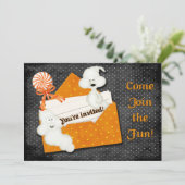 ハロウィーン幽霊たち招待状 招待状 (スタンド正面)