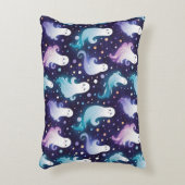 ハロウィーン幽霊たち アクセントクッション (正面(垂直))