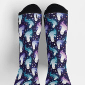 ハロウィーン幽霊たち ソックス (上部)