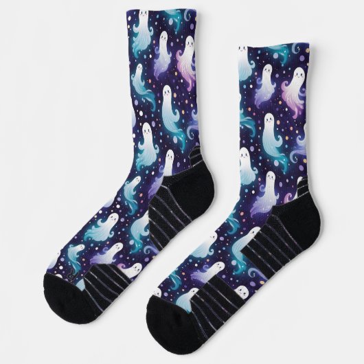 ハロウィーン幽霊たち ソックス (左)