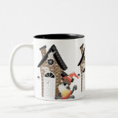 ハロウィーン幽霊たち ツートーンマグカップ (左)