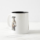 ハロウィーン幽霊たち ツートーンマグカップ (正面左)