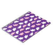 ハロウィーン幽霊たち ノートブック (左側)