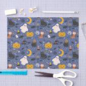 ハロウィーン幽霊たち 薄葉紙 (クラフト)