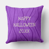 ハロウィーン幽霊とバイセクシャル国旗 クッション (裏面)