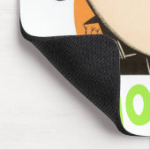 ハロウィーン幽霊アンド幽霊のよく出るハウス マウスパッド (コーナー)