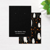 ハロウィーン幽霊イヤリングディスプレイカード (デスク)