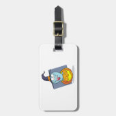 ハロウィーン幽霊インパンプキン不気味ウィッチ ラゲッジタグ (正面縦)