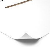 ハロウィーン幽霊ウェルカムベビーシャワー ポスター (コーナー)