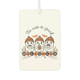 ハロウィーン幽霊エアフレッシュナー – 甘すぎるかわいい カーエアーフレッシュナー