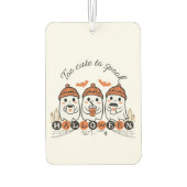 ハロウィーン幽霊エアフレッシュナー – 甘すぎるかわいい カーエアーフレッシュナー (裏面)