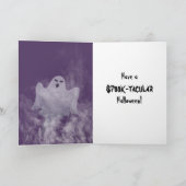 ハロウィーン幽霊オンスイング シーズンカード (内部)