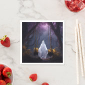 ハロウィーン幽霊オンスイング スタンダードカクテルナプキン (インサイチュ)