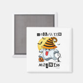 ハロウィーン幽霊カボチャ男性へS マグネット (正面/裏面)