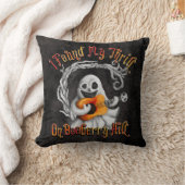 ハロウィーン幽霊ギターボベリーヒル クッション (ブランケット)