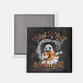 ハロウィーン幽霊ギターボベリーヒル マグネット (正面/裏面)