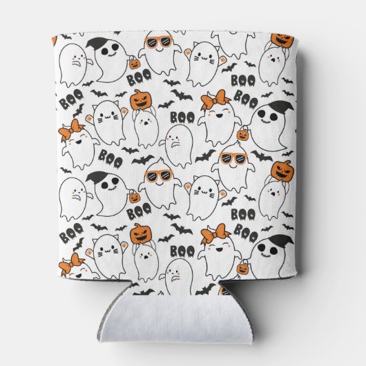 ハロウィーン幽霊クーラーボックス 缶クーラー (裏面)