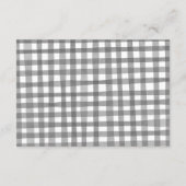 ハロウィーン幽霊サンキューカード エンクロージャーカード (裏面)