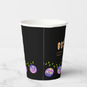 ハロウィーン幽霊スカルガーランドベビーシャワー 紙コップ (右)